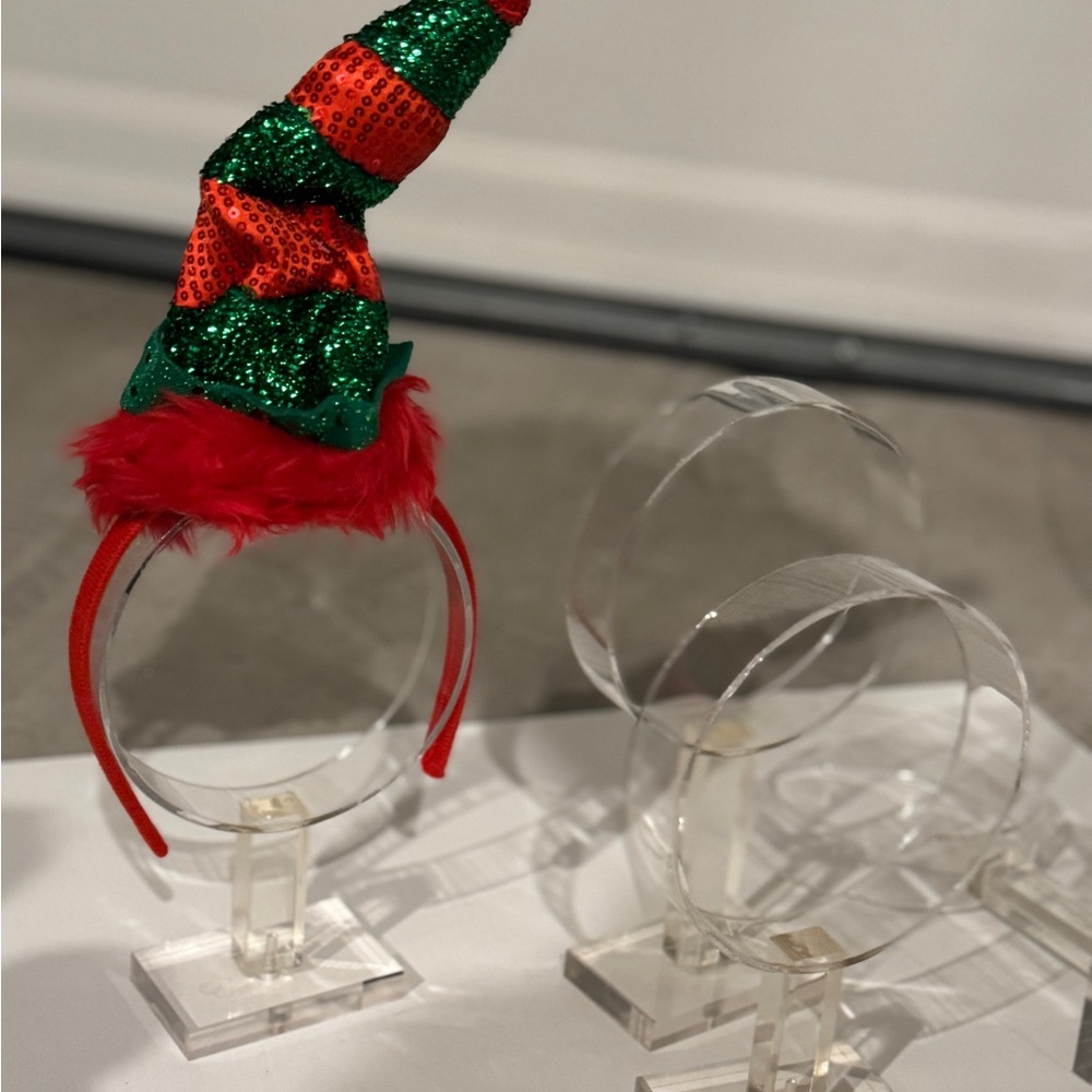 Clear Acrylic Hair Accessory Stand